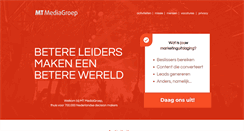 Desktop Screenshot of mtmediagroep.nl